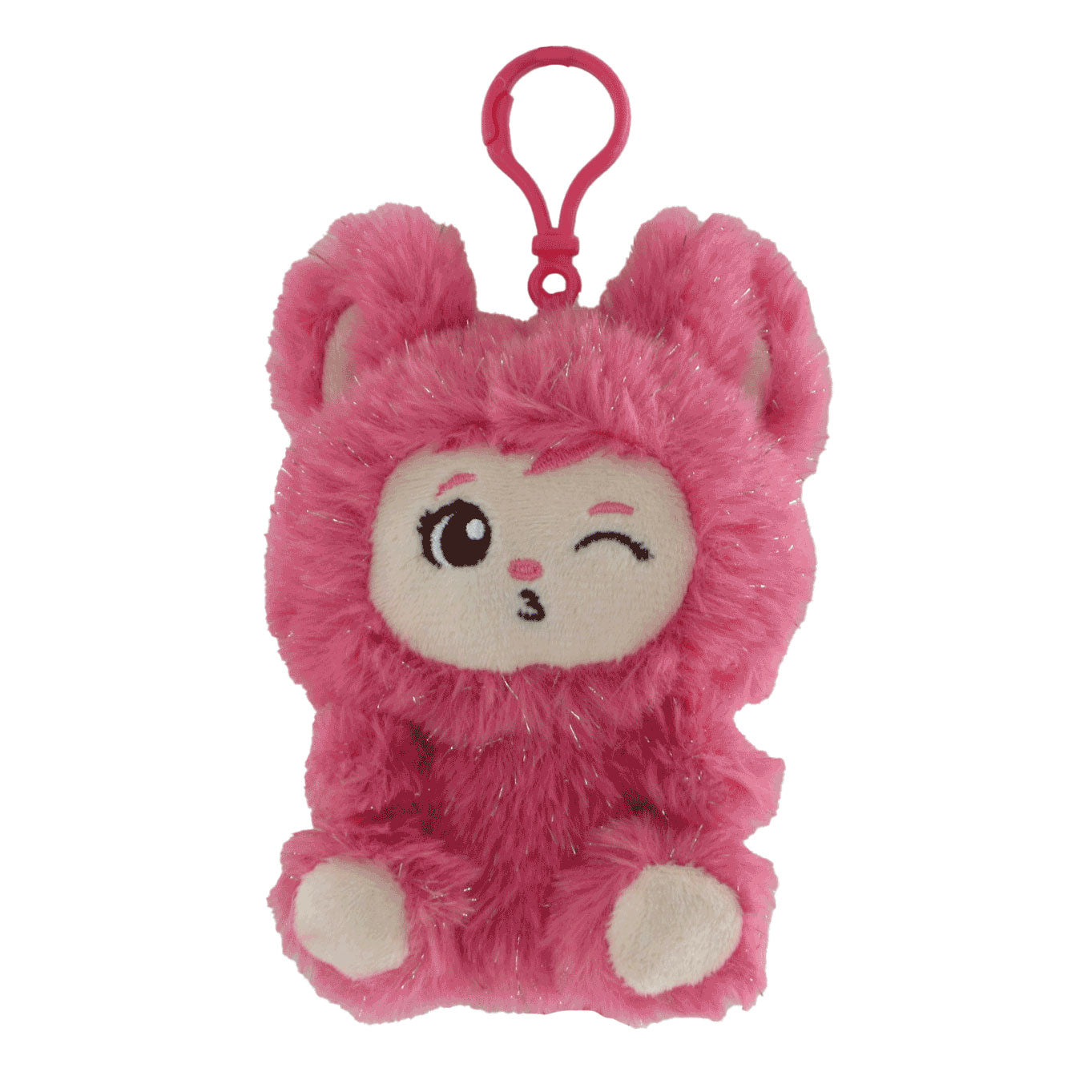 Yoonique Toys LaBabies 4.5 Inch Sparkle Pink Clip