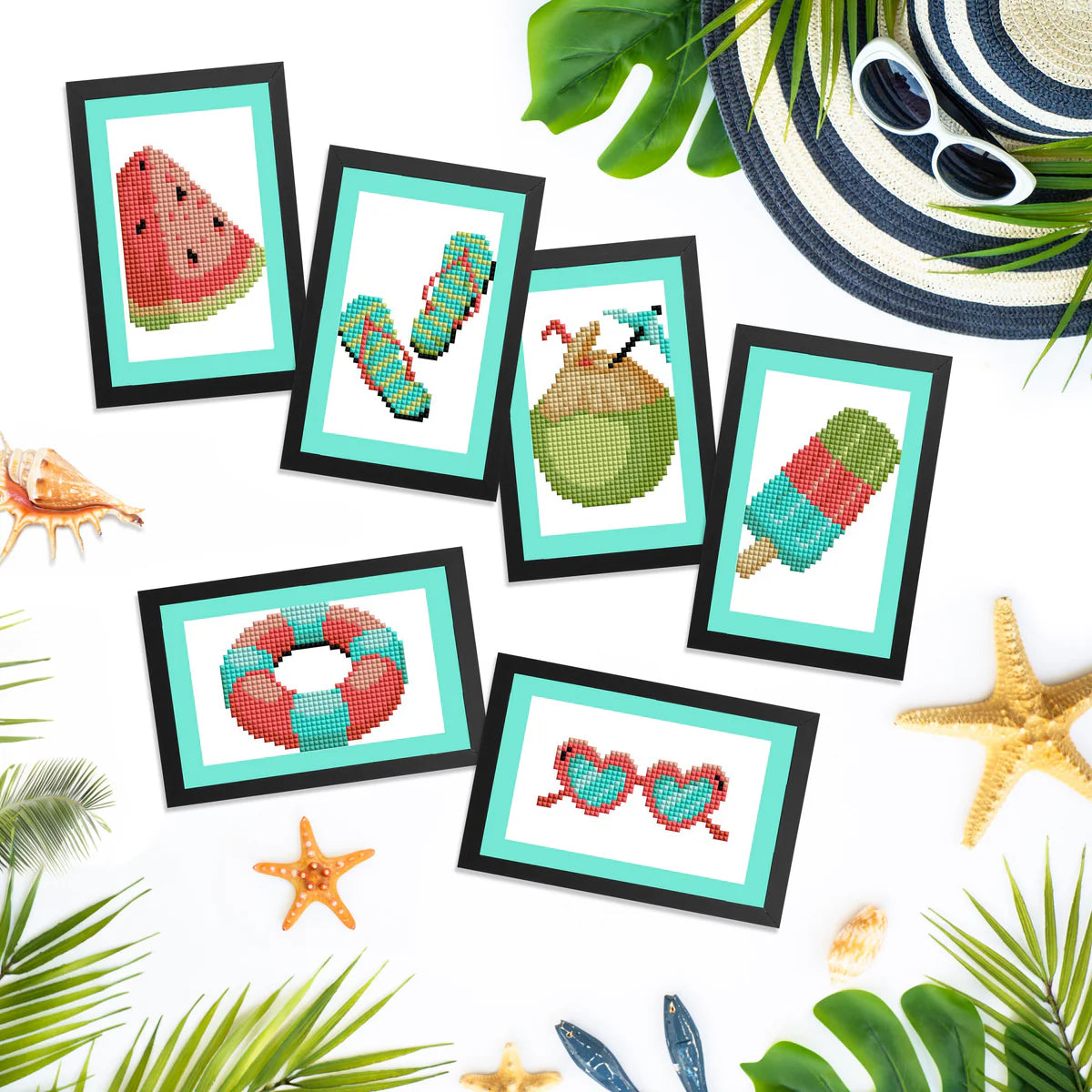 Diamond Art Club Mini Dazzles - Hello Summer Diamond Painting Kit