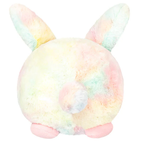 Squishable 9 Inch Mini Tie Dye Fluffy Bunny Plush Toy