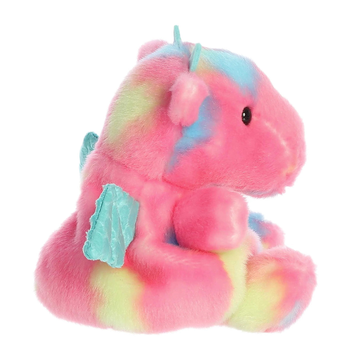 Palm Pals 5 Inch Anya the Bright Tie Dye Dragon Plush Toy - Owl & Goose Gifts