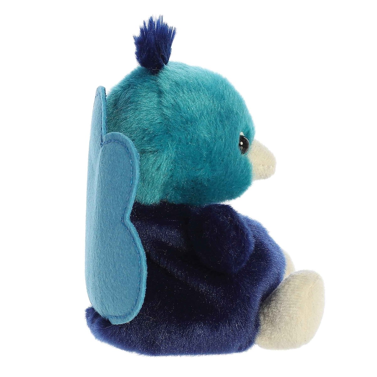 Palm Pals 5 Inch Elton the Peacock Plush Toy - Owl & Goose Gifts