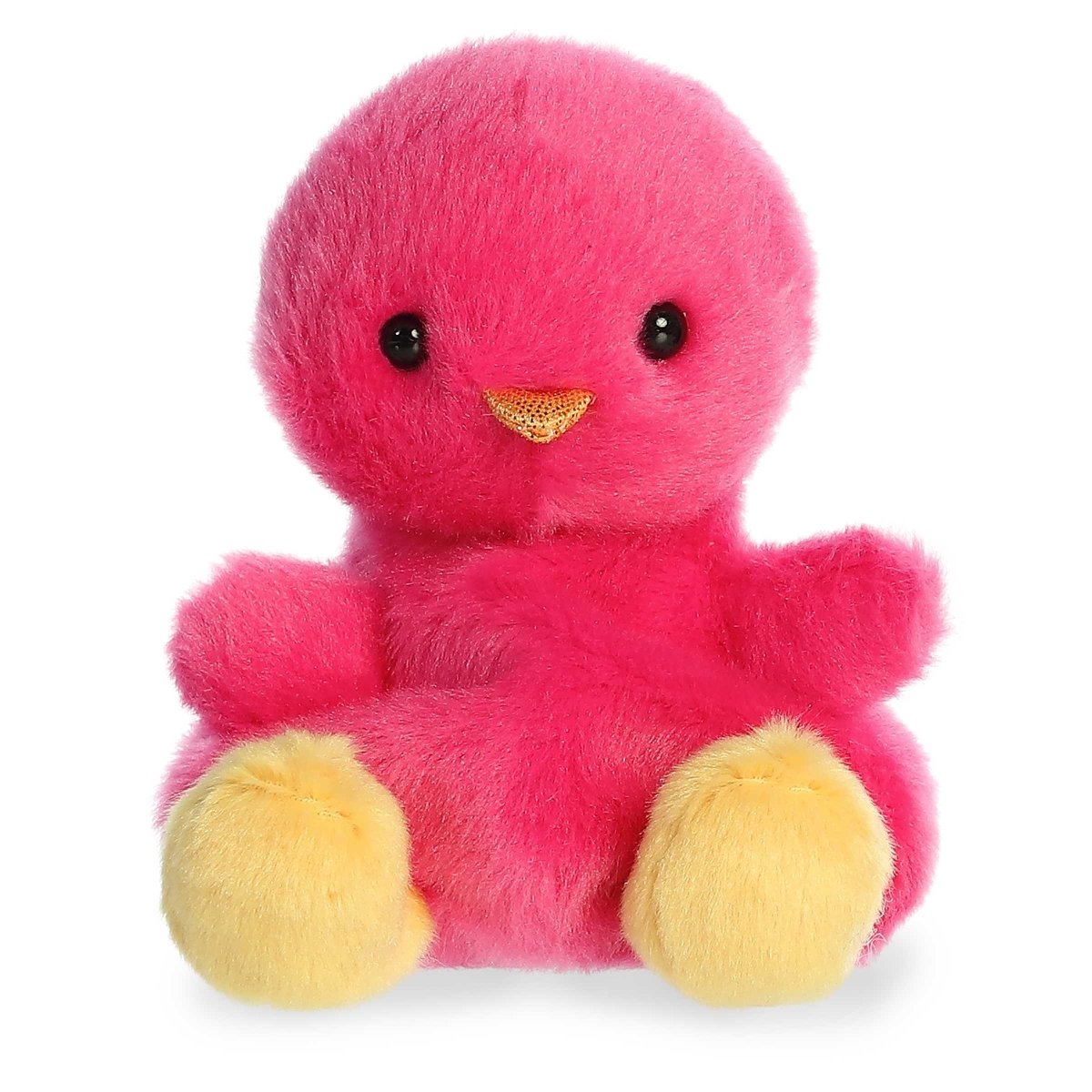 Palm Pals 5 Inch Peyton the Pink Chick Easter Plush Toy - Owl & Goose Gifts