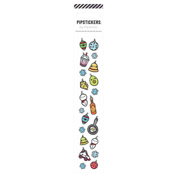Pipsticks Leave Me Hanging Holiday Stickers - Owl & Goose Gifts