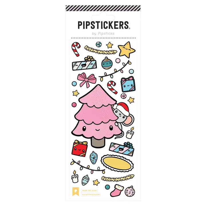 Pipsticks Ready Set Glow Holiday Stickers - Owl & Goose Gifts