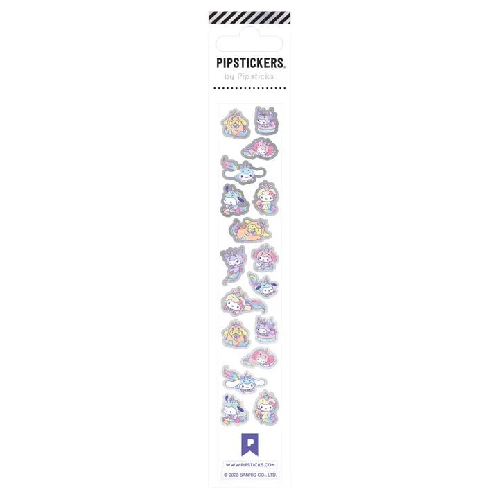 Pipsticks + Hello Kitty Unicorn Fantasy Sticker Sheet - Owl & Goose Gifts