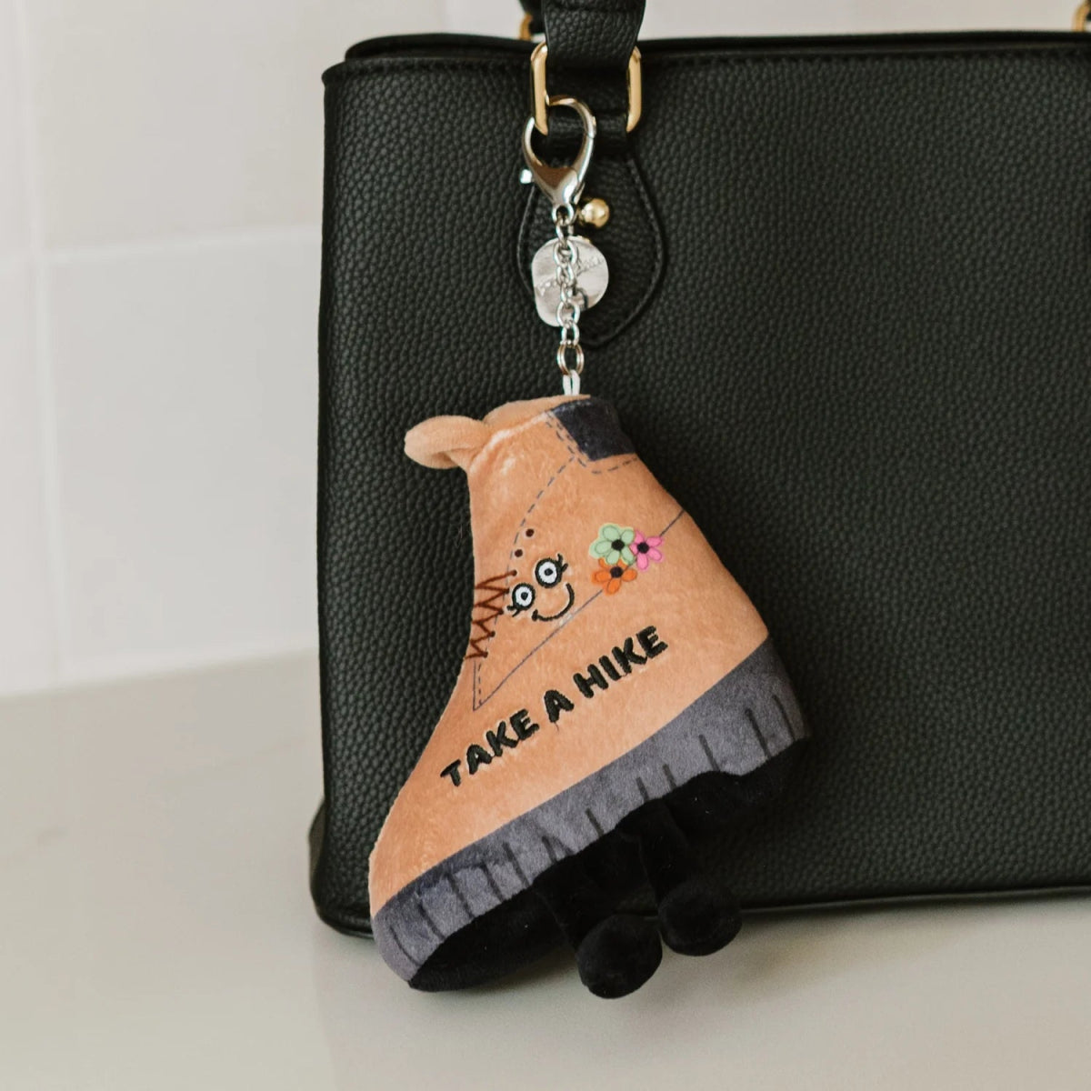 Punchkins Bites - Take A Hike Boot Plush Clip - Owl & Goose Gifts