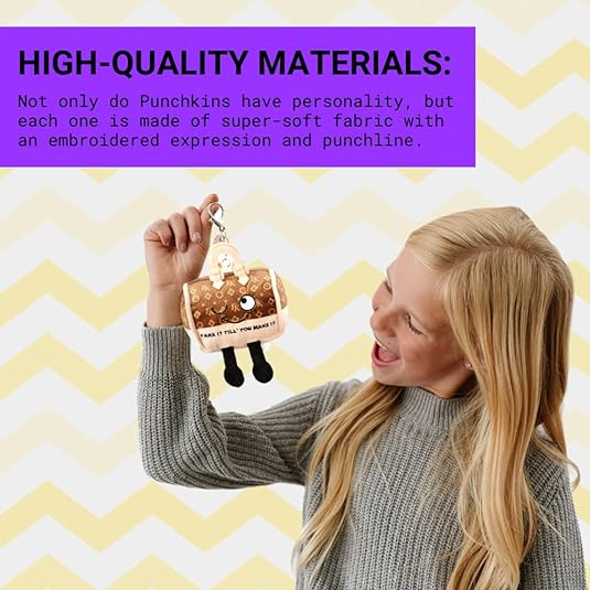 Punchkins Bites - Chill Out Ice Cream Plush Clip - Owl & Goose Gifts