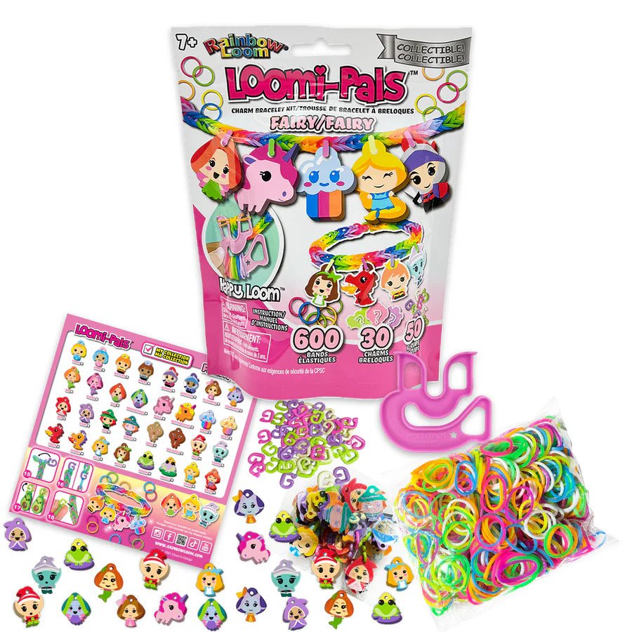 Rainbow Loom Loomi - Pals® Charm Bracelet Kit - Fairy - Owl & Goose Gifts