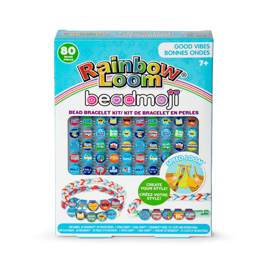 Rainbow Loom Beadmoji™ Bracelet Kit - GOOD VIBES - Owl & Goose Gifts