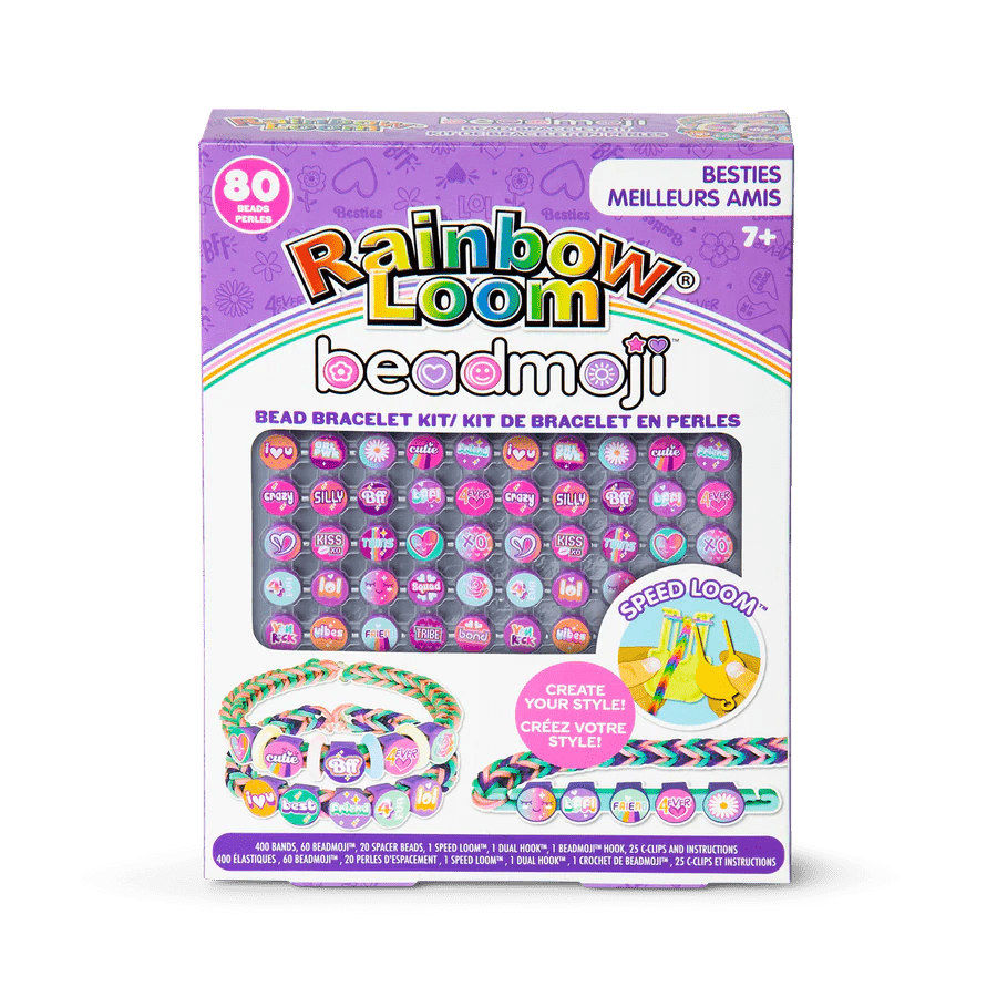 Rainbow Loom Beadmoji™ Bracelet Kit - BESTIES - Owl & Goose Gifts