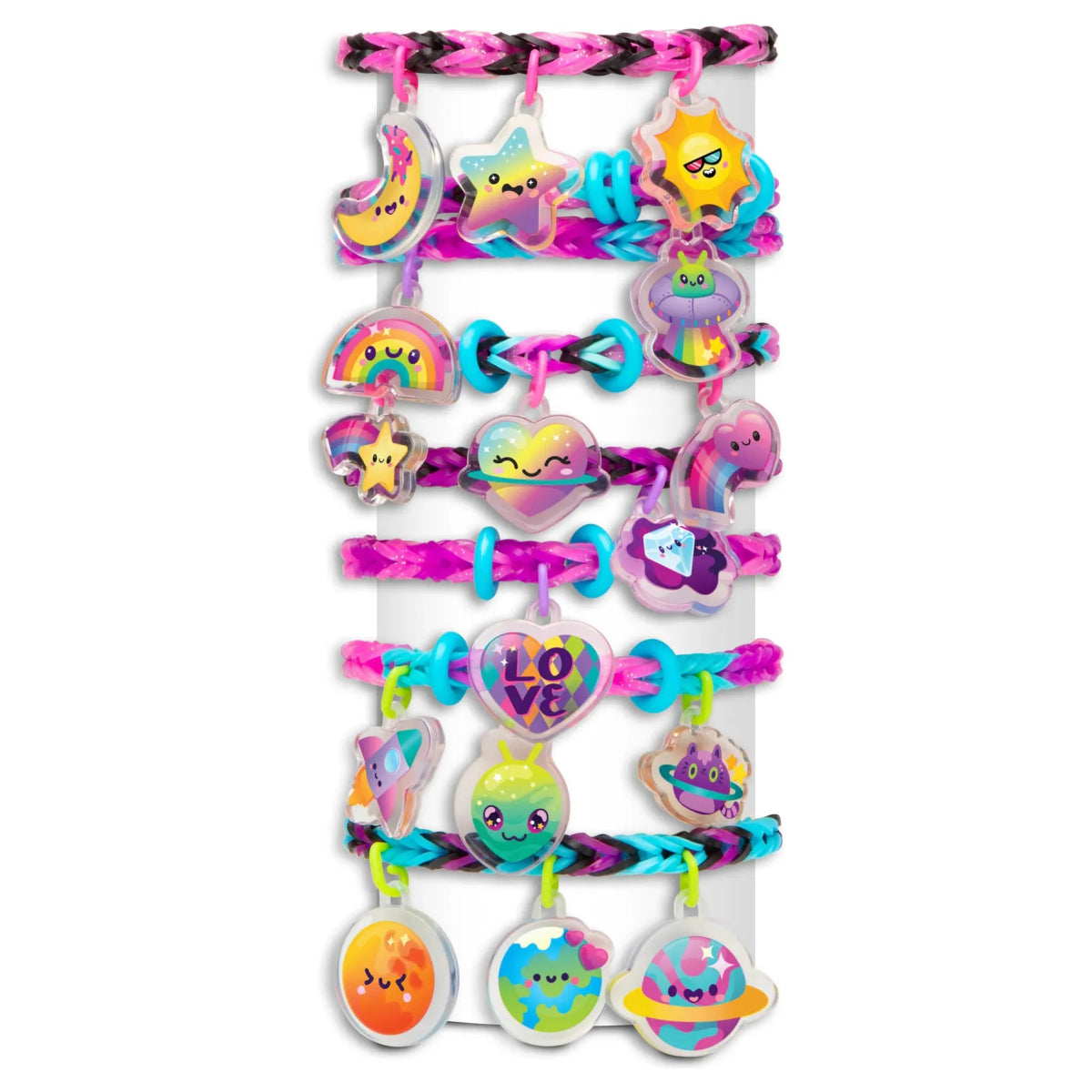 Rainbow Loom Rainbow Space Cutetique Bracelet Kit - Owl & Goose Gifts
