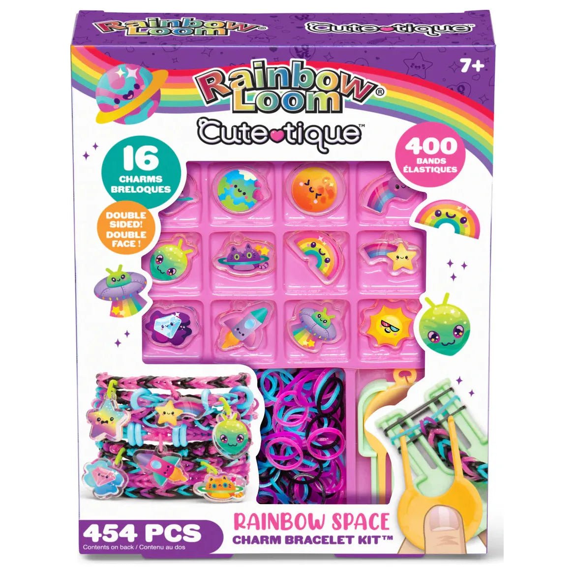 Rainbow Loom Rainbow Space Cutetique Bracelet Kit - Owl & Goose Gifts