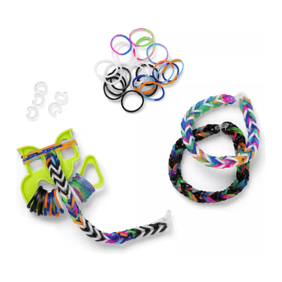 Rainbow Loom Tie Dye Cutie Cube Bracelet Kit - Owl & Goose Gifts