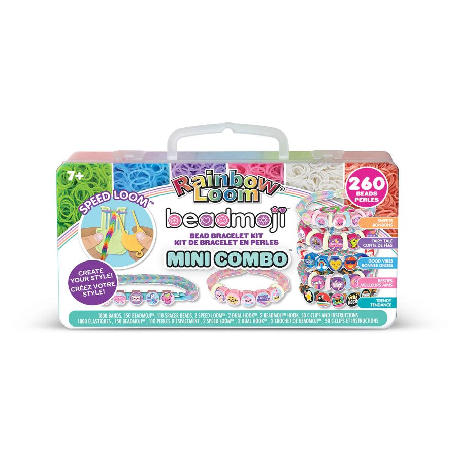 Rainbow Loom Beadmoji™ Mini Combo Bracelet Kit - Owl & Goose Gifts