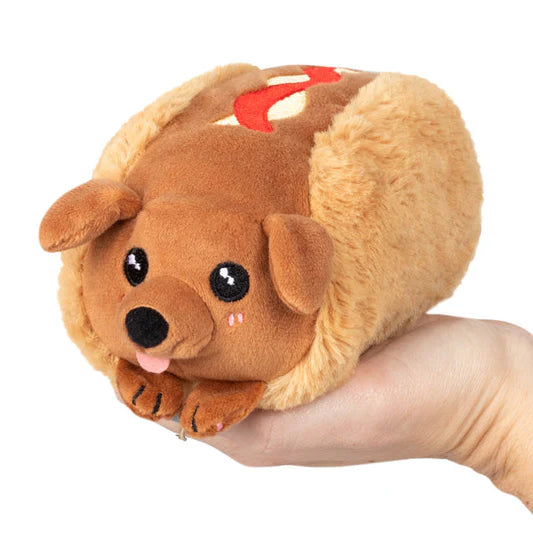Squishable Snackers 7 Inch Dachshund Hot Dog Plush Toy
