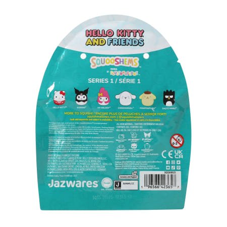 Squishmallow Squooshems Hello Kitty - One Mystery Bag - Owl & Goose Gifts