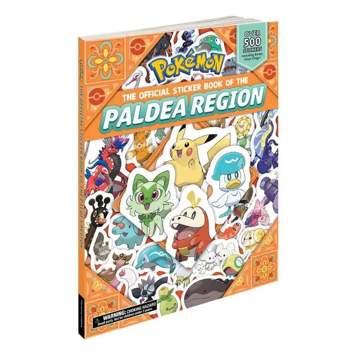 Pokemon: The Official Sticker Book of the Paldea Region - Owl & Goose Gifts