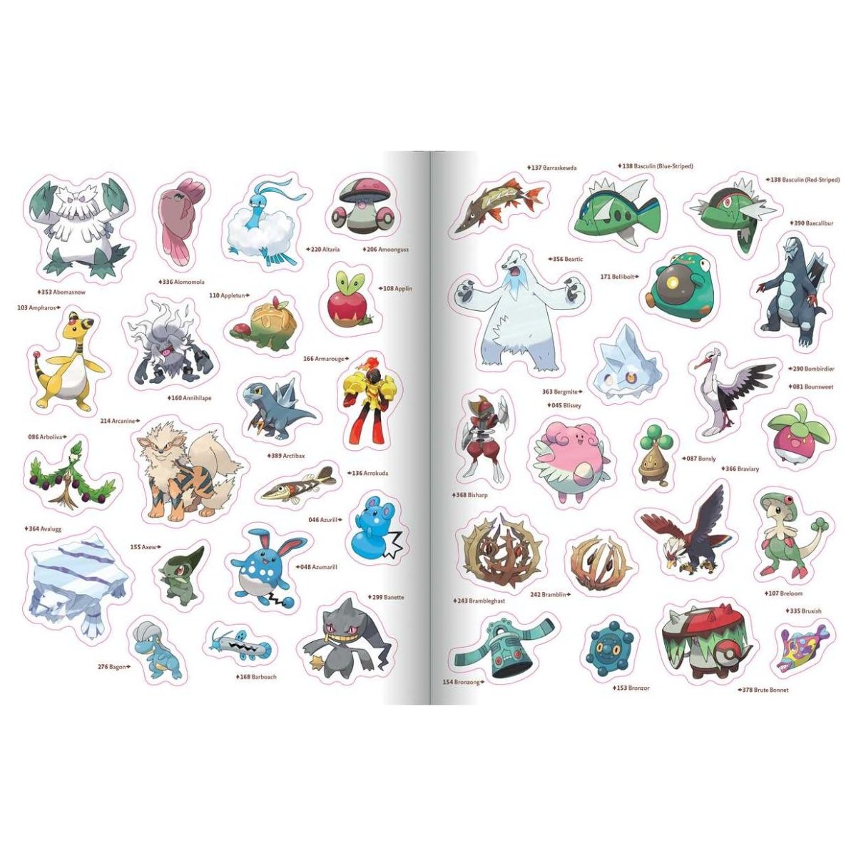 Pokemon: The Official Sticker Book of the Paldea Region - Owl & Goose Gifts