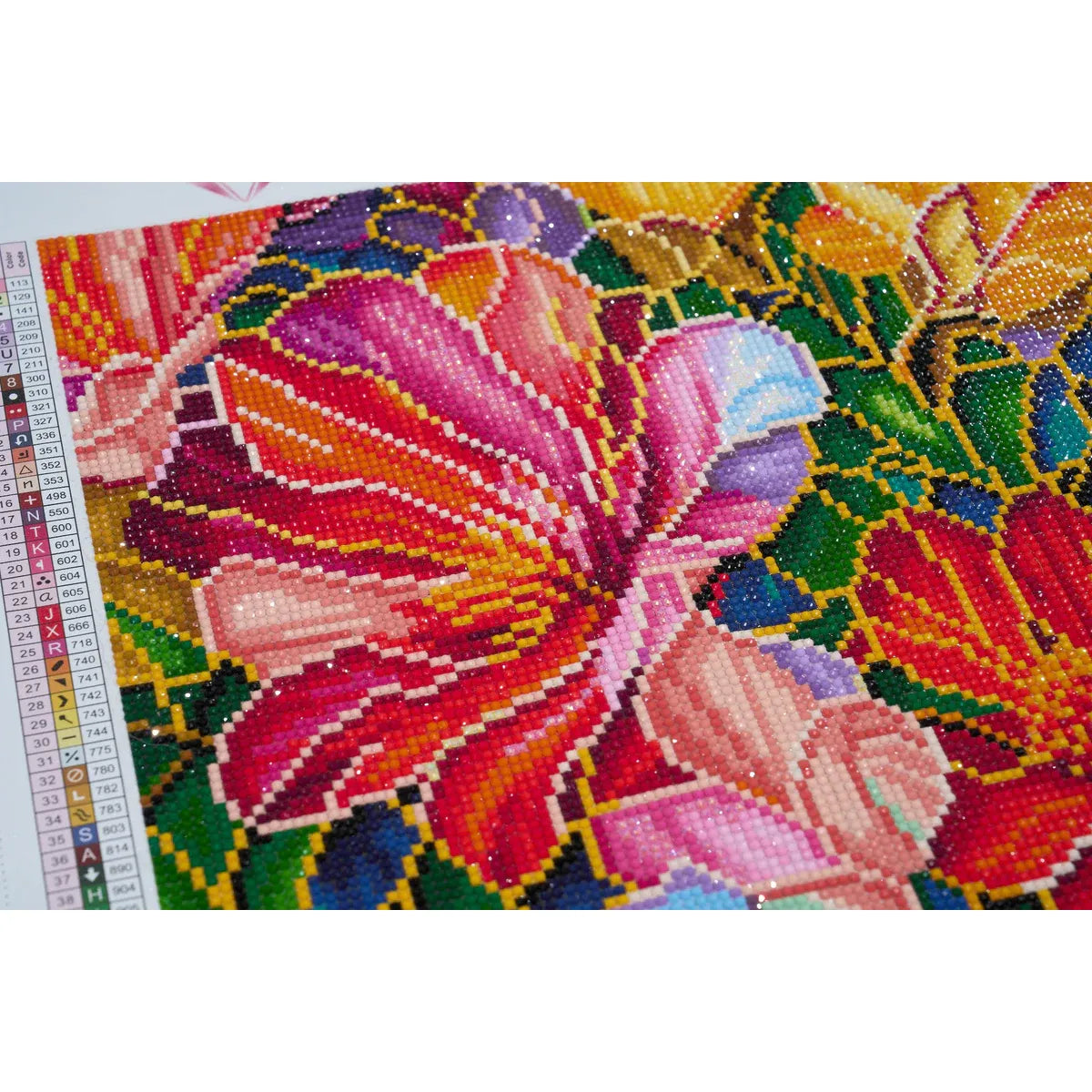 Diamond Art Club Stained Glass Flower Diamond Painting Kit