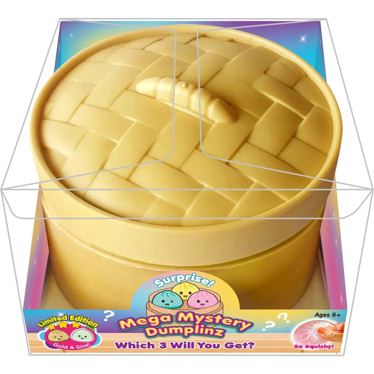 Zorbitz Squishy Mystery Dumplin' 4 Inch Squishy Sensory Toy