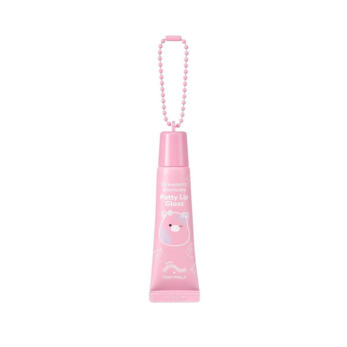 Squishmallow X TONYMOLY Patty's Strawberry Shortcake Lip Gloss - Owl & Goose Gifts
