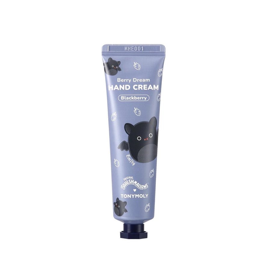 Squishmallow X TONYMOLY Emily's Berry Dream Blackberry Hand Cream - Owl & Goose Gifts