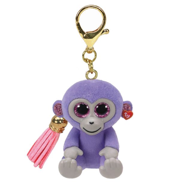 Ty Mini Boos 2.5 Inch Grapes the Monkey Clip - Owl & Goose Gifts