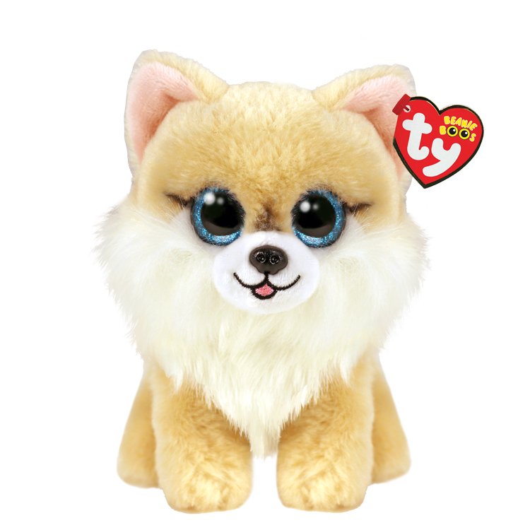 Ty Beanie Boos 6 Inch Honeycomb the Tan Dog Plush Toy - Owl & Goose Gifts