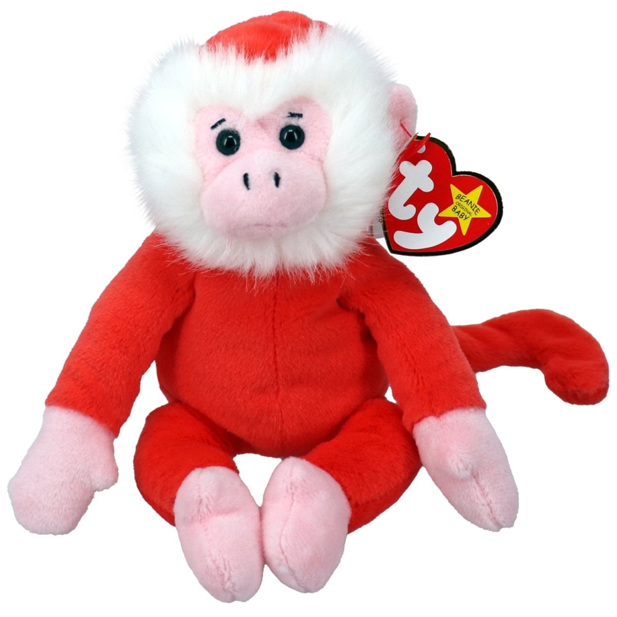 Ty Beanie Babies Foster the Monkey 30th Anniversary Plush Toy - Owl & Goose Gifts