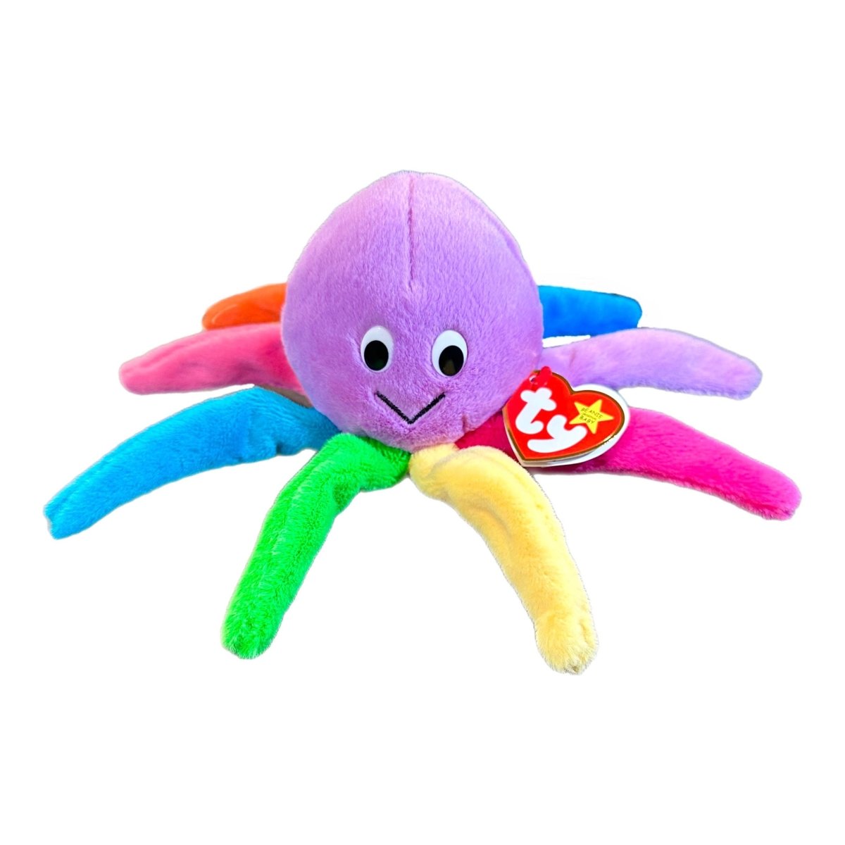 Ty Beanie Babies Blinky the Octopus 30th Anniversary Plush Toy - Owl & Goose Gifts