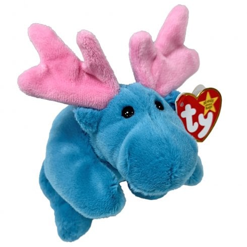 Ty Beanie Babies Hudson the Moose 30th Anniversary Plush Toy - Owl & Goose Gifts