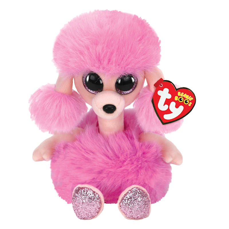 Ty Beanie Boos 8 Inch Camilla the Pink Poodle Plush Toy