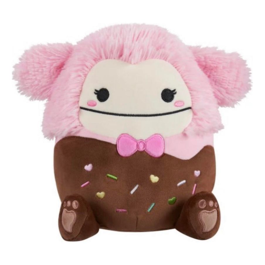 Squishmallow 8 Inch Brina the Chocolate Dipped Bigfoot Valentine Plush Toy