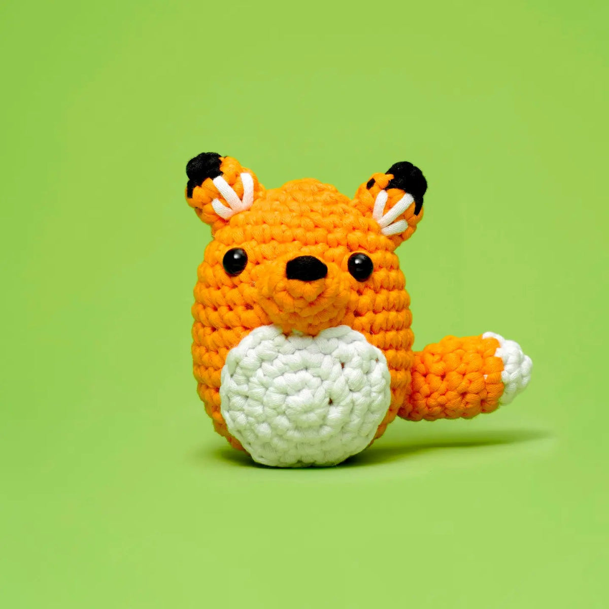 The Woobles Felix the Fox Beginner Crochet Kit - Owl & Goose Gifts