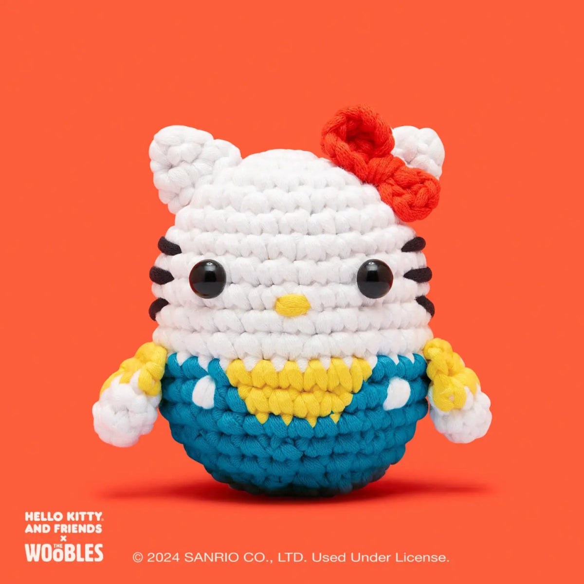 The Woobles Hello Kitty Beginner Crochet Kit - Owl & Goose Gifts
