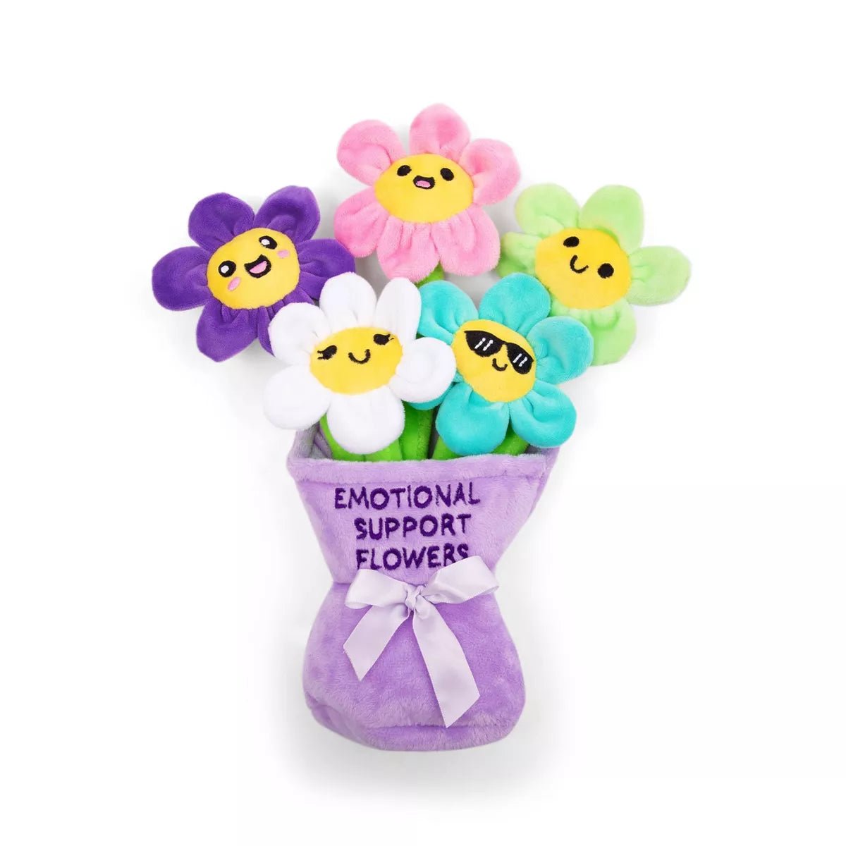 Emotional Support Flowers Set of 5 Plush Toys by What Do You Meme - Owl & Goose Gifts