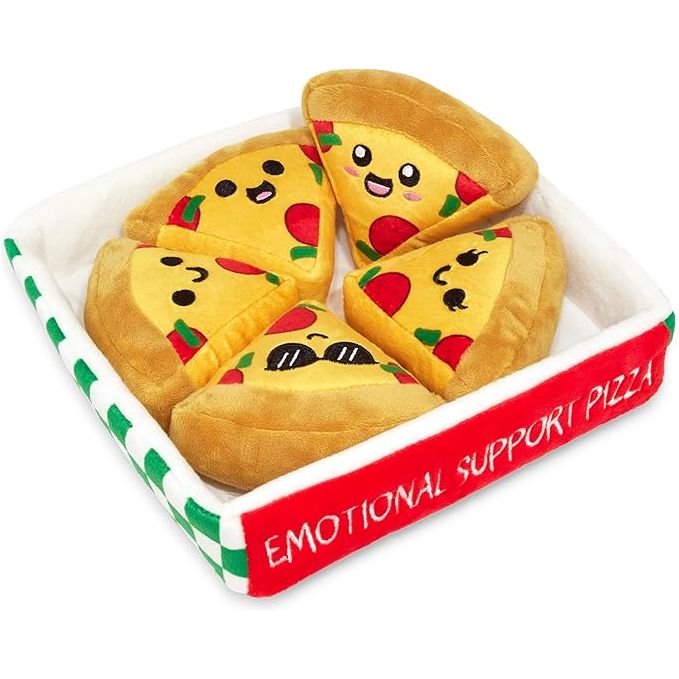 Emotional Support Pizza Set of 5 Plush Toys by What Do You Meme - Owl & Goose Gifts