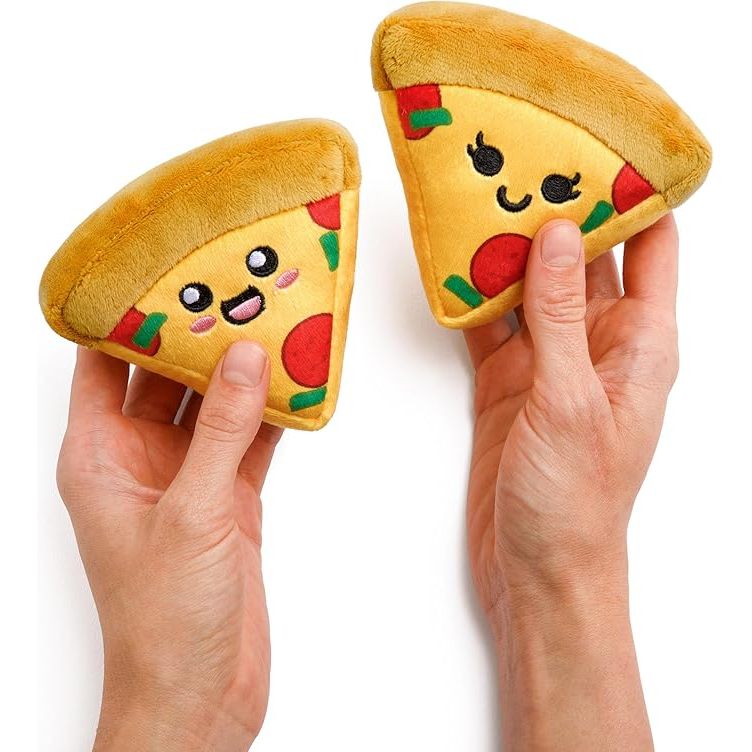Emotional Support Pizza Set of 5 Plush Toys by What Do You Meme - Owl & Goose Gifts
