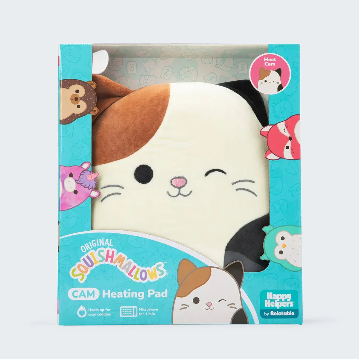 Squishmallow Cam the Cat Heating Pad by What Do You Meme - Owl & Goose Gifts