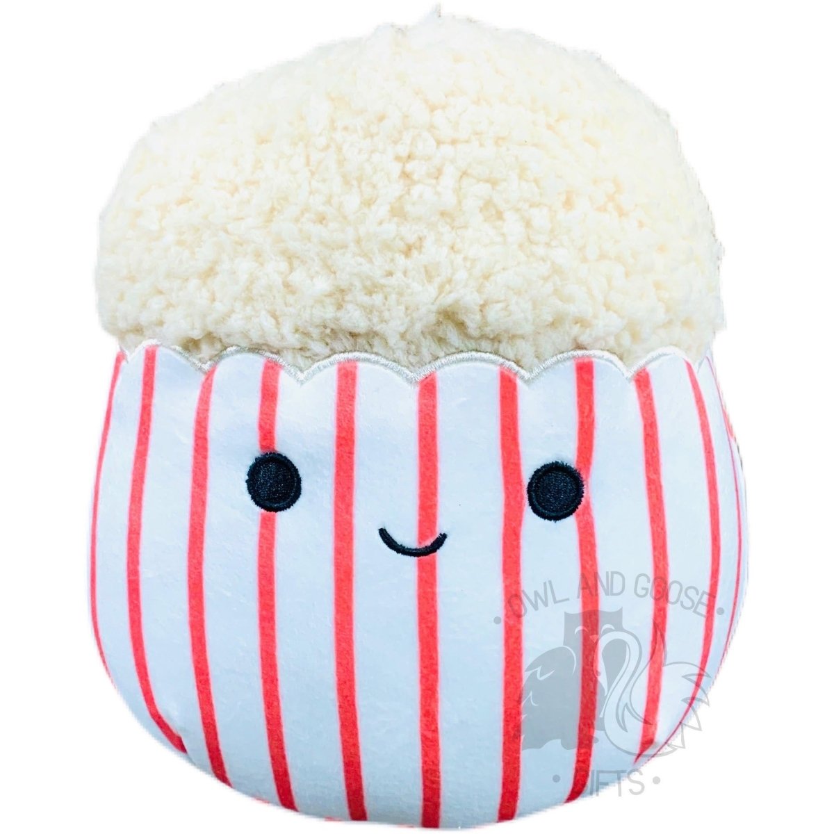 Squishmallow 8 Inch Arnel the Popcorn Plush Toy - Owl & Goose Gifts