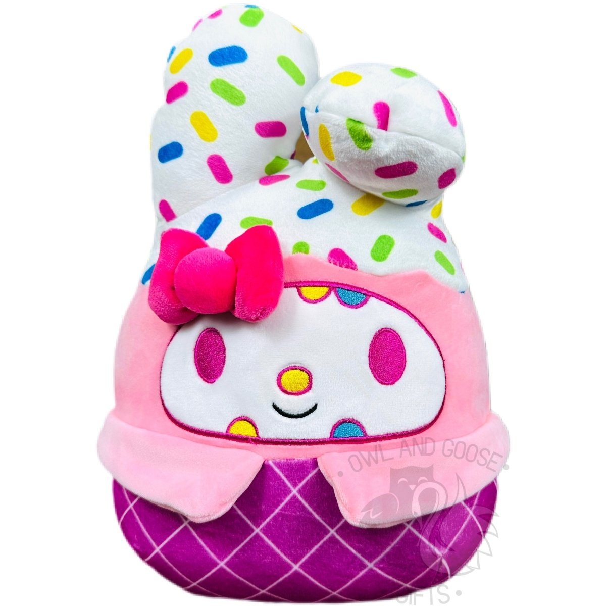 Squishmallow 8 Inch Sanrio Haiju My Melody Plush Toy - Owl & Goose Gifts