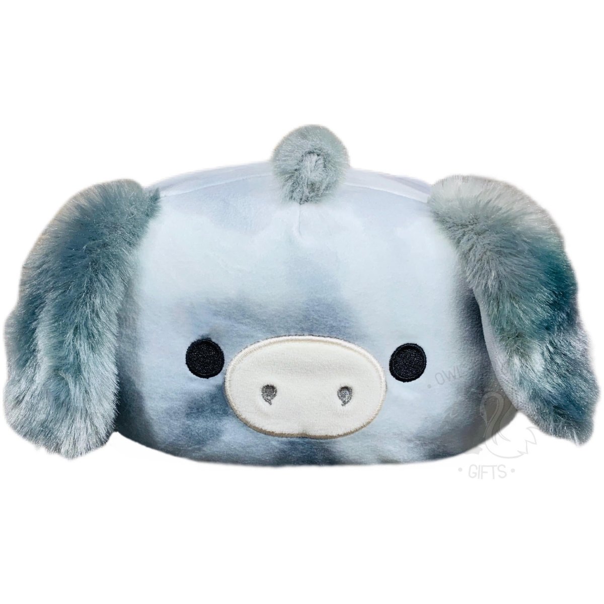 Squishmallow 8 Inch Jason the Donkey Easter Stackable Plush Toy - Owl & Goose Gifts