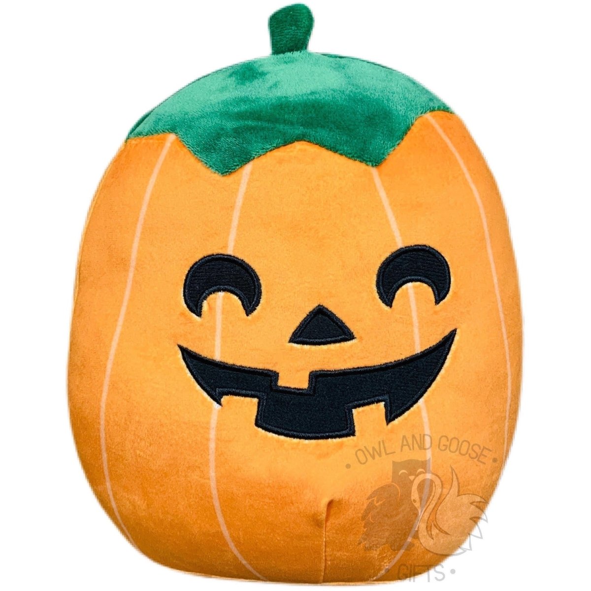 Squishmallow 8 Inch Paige the Pumpkin Halloween Plush Toy - Owl & Goose Gifts