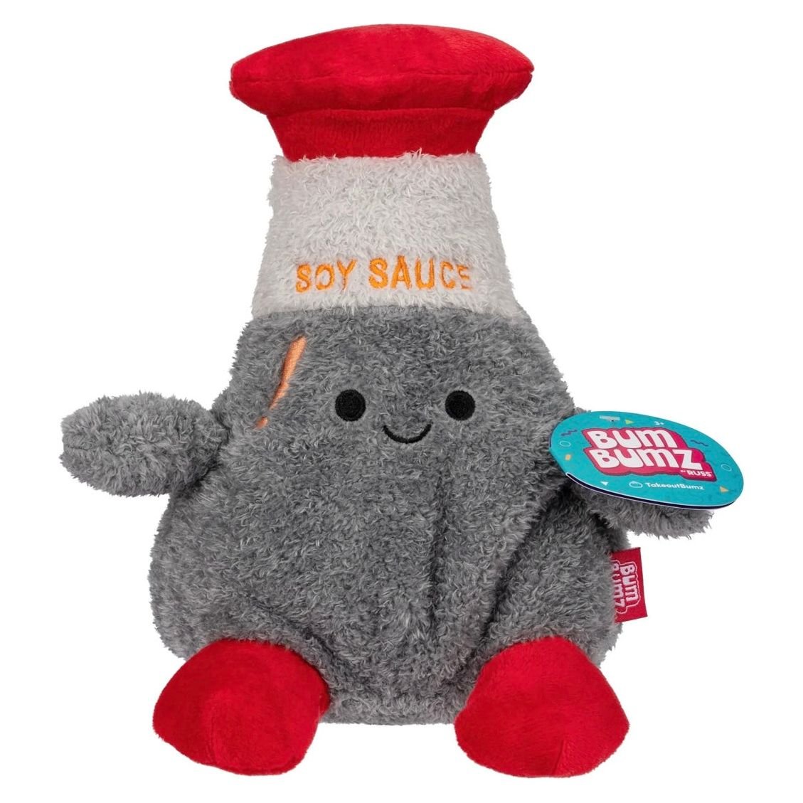 Bum Bumz 7.5 Inch Spence the Soy Sauce Takeout Bumz Plush Toy - Owl & Goose Gifts