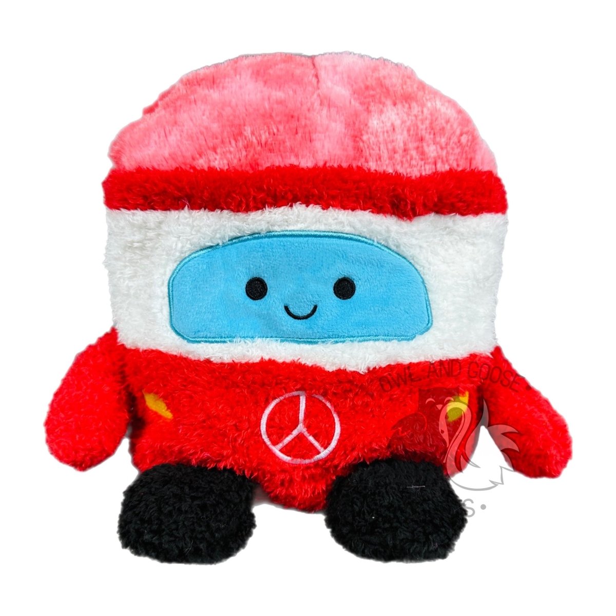 Bum Bumz 7.5 Inch Vance the Van Groovy Bumz Plush Toy - Owl & Goose Gifts