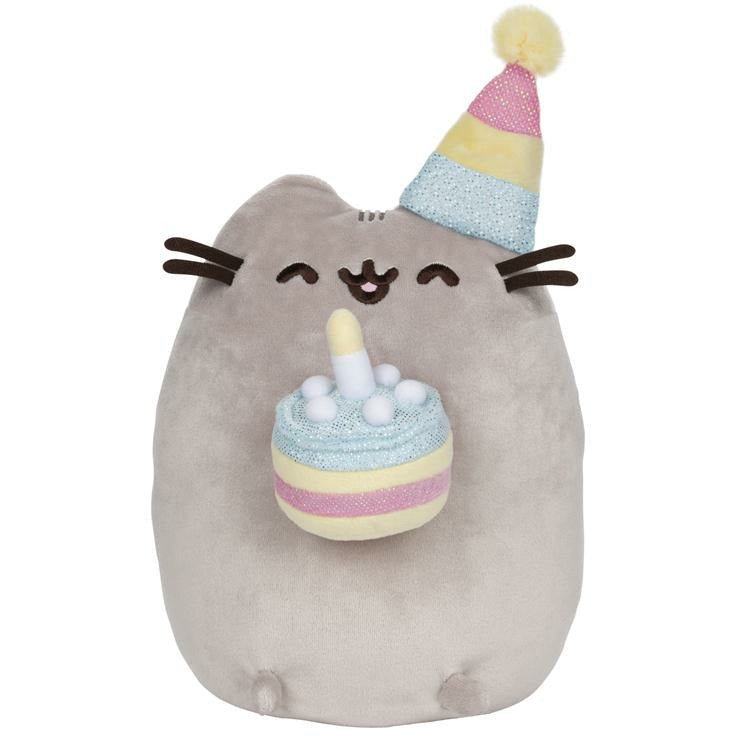 Pusheen 9.5 Inch Birthday Plush Toy by GUND - Owl & Goose Gifts