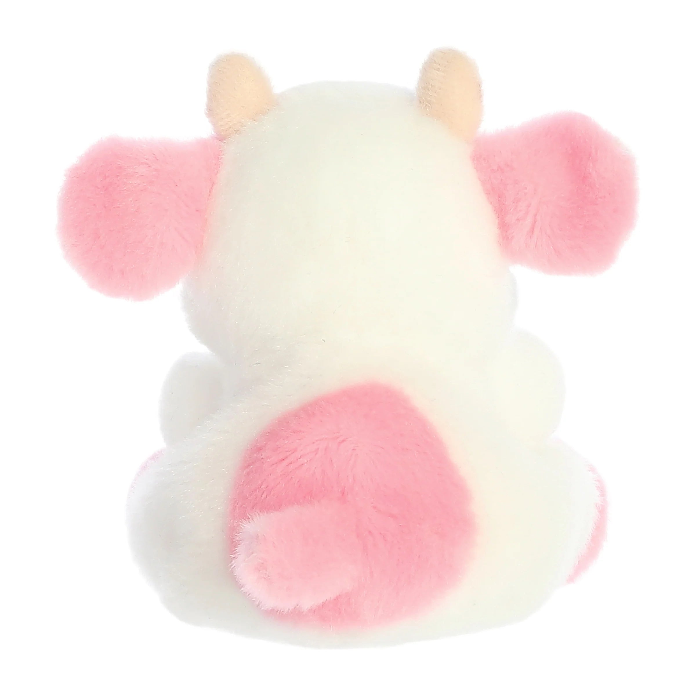 Palm Pals 5 Inch Belle the Strawberry Cow Plush Toy - Owl & Goose Gifts