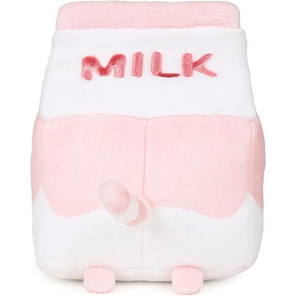 Pusheen 6 Inch Strawberry Milk Sips Plush Toy - Owl & Goose Gifts