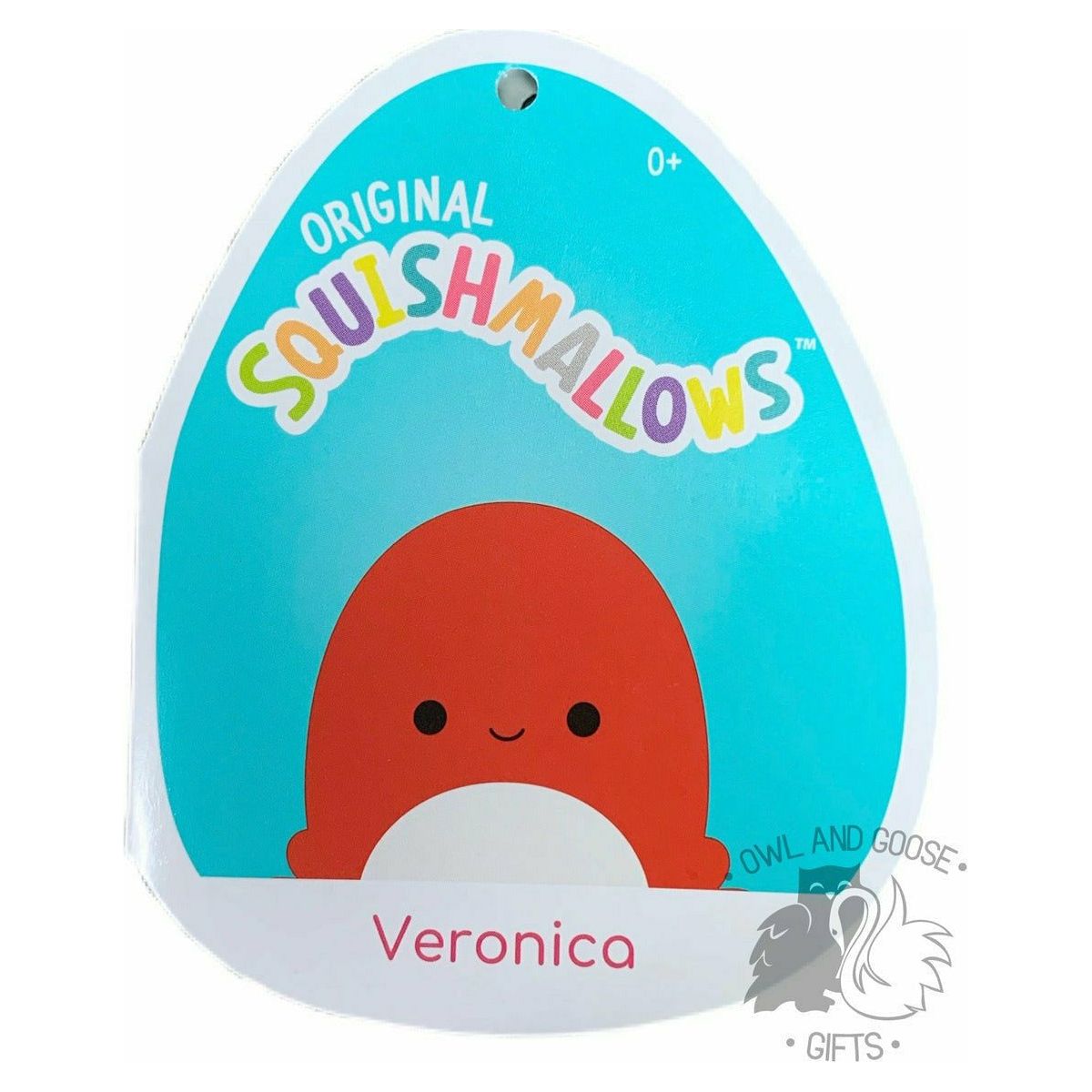 Squishmallow 8 Inch Veronica the Octopus Plush Toy - Owl & Goose Gifts